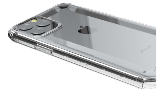 Чехол для Apple iPhone 11 Pro Devia Ocean case Clear
