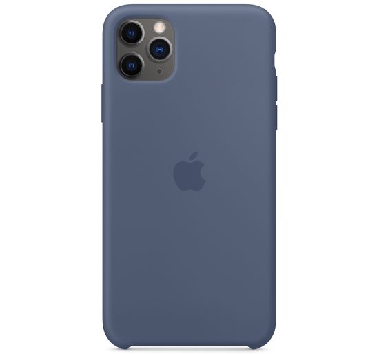Чехол для Apple iPhone 11 Pro Max Silicone Case Alaskan Blue (MX032)