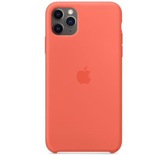Чехол для Apple iPhone 11 Pro Max Silicone Case Clementine Orange (MX022)