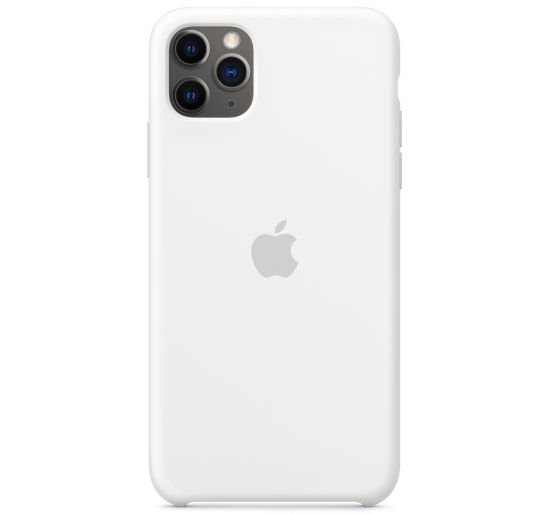 Чехол для Apple iPhone 11 Pro Max Silicone Case White (MWYX2)
