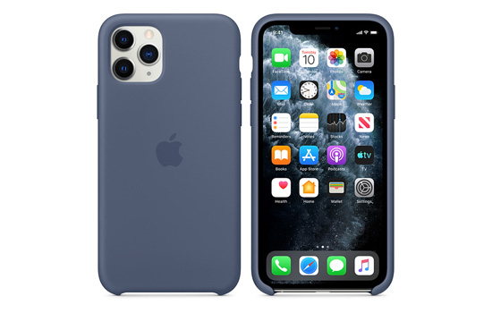 Чехол для Apple iPhone 11 Pro Silicone Case Midnight Blue Copy