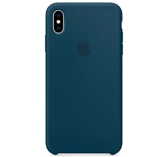 Чехол для Apple iPhone Xs Max Silicone Case Pacific Green
