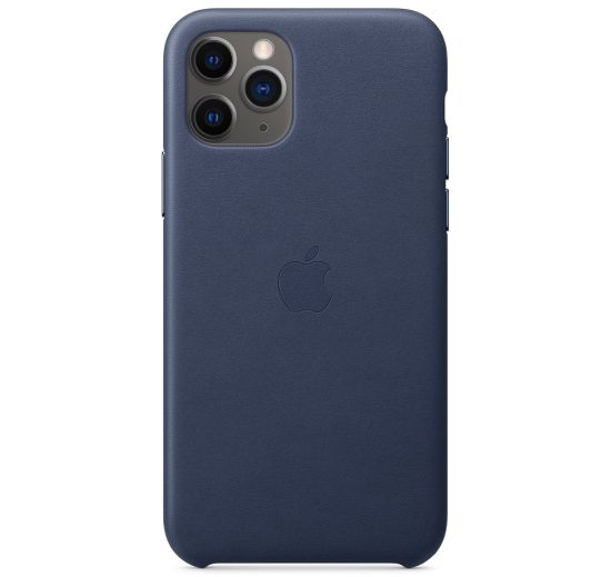 Чехол для смартфона Apple iPhone 11 Pro Leather Case-Midnight Blue (MWYG2)