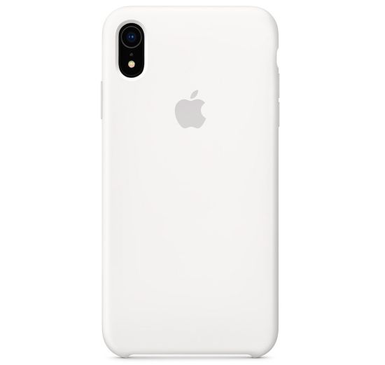 Чехол для смартфона Apple iPhone XR Silicone Case White