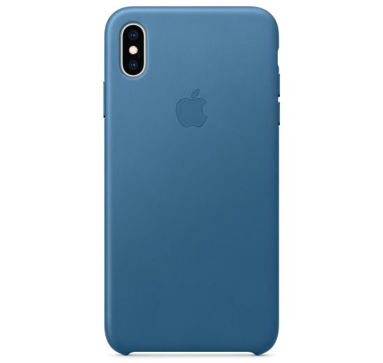 Чехол для смартфона Apple iPhone XS Max Leather Case - Cape Cod Blue