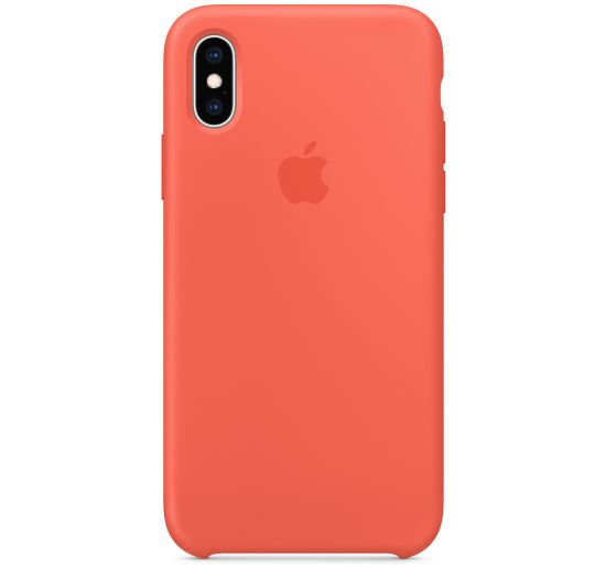 Чехол для смартфона Apple iPhone XS Silicone Case Nectarine