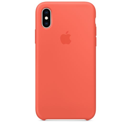 Чехол для смартфона Apple iPhone XS Silicone Case - Nectarine