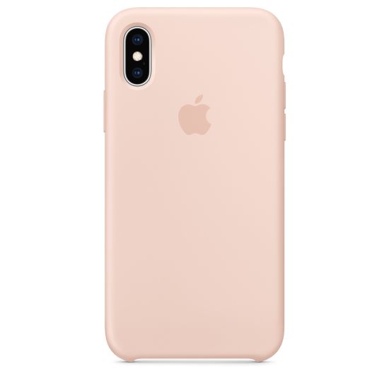 Чехол для смартфона Apple iPhone XS Silicone Case - Pink Sand