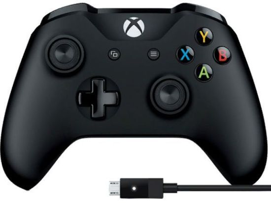 Геймпад Microsoft Xbox One S Wireless Controller Black