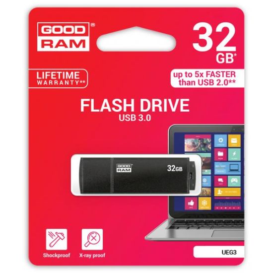 GOODRAM 32 GB Edge Black (UEG3-0320K0R11)