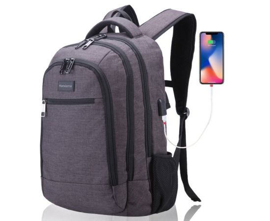 Hanxiema Travel Backpack (Hxm-01-2) Dark Grey