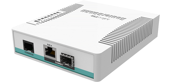 Коммутатор управляемый 3 уровня Mikrotik Cloud Router Switch (CRS106-1C-5S)
