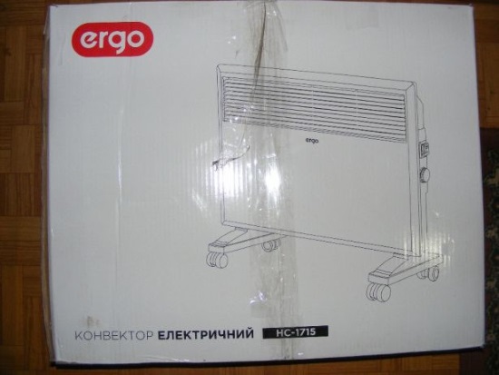 Конвектор ERGO HC-1715