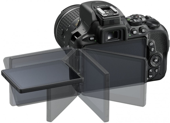 Nikon D5600 AF-P 18-55mm f/3.5-5.6G VR Black (VBA500K001)