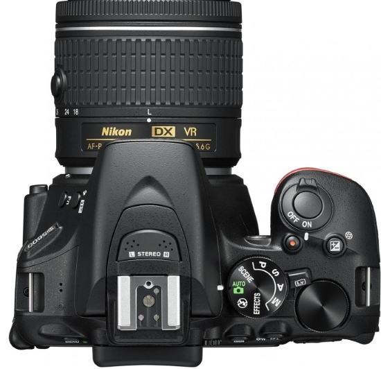 Nikon D5600 AF-P 18-55mm f/3.5-5.6G VR Black (VBA500K001)