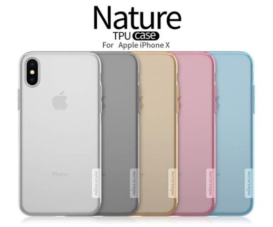 Nillkin Nature Series для iPhone X (Transparent)