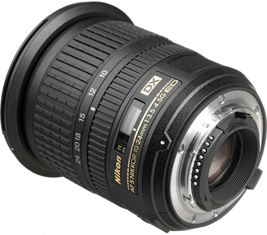 Объектив Nikon AF-S DX Nikkor 10-24mm f/3.5-4.5G ED