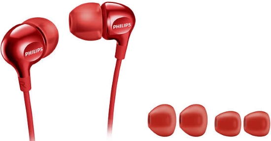 Philips SHE3705RD Red