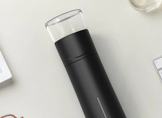 Термос заварочный Xiaomi Pinztea Mug (300ml, Black) (PZ7B010001)