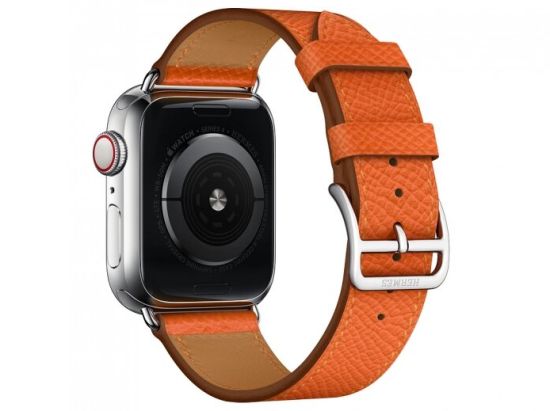 Ремешок Apple Watch Hermes 40mm Feu Epsom Leather Single Tour
