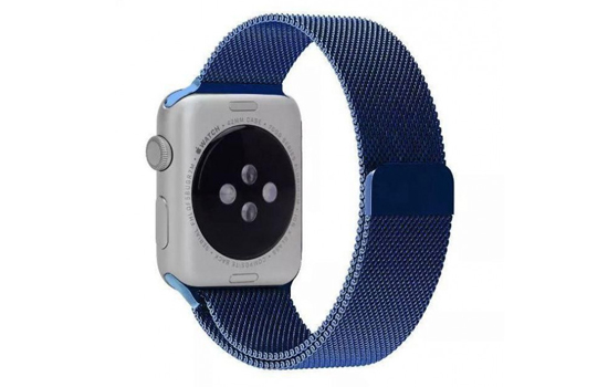 Ремешок для Apple Watch 38mm Milanese Loop Band Blue