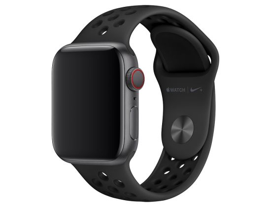Ремешок Nike+ Apple Watch 38mm Anthracite/Black Nike Sport Band