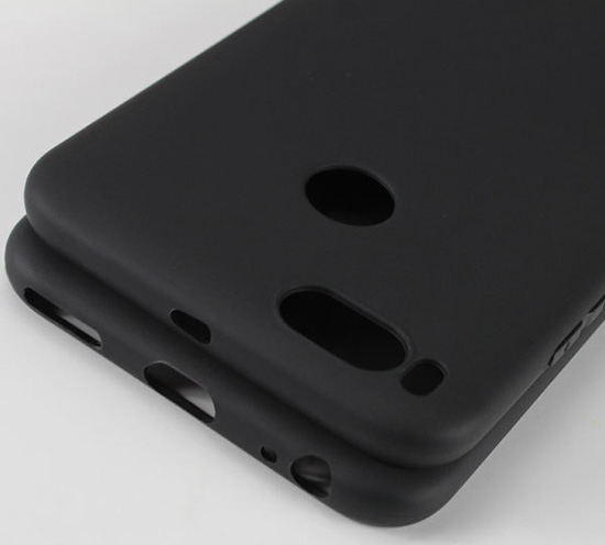силиконовый чехол Graphite для Xiaomi Redmi 5A (черный)