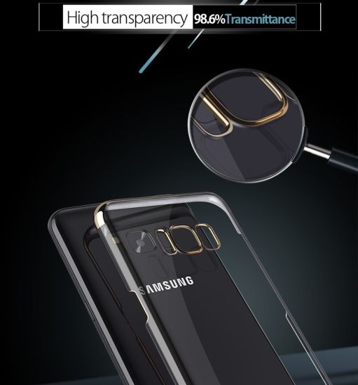 Силиконовый чехол WS для Samsung S8 Plus (transparent)