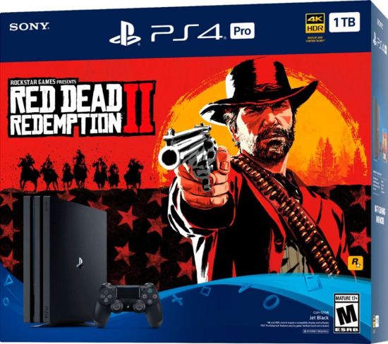 Sony Playstation 4 Pro 1TB+Red Dead Redemption 2