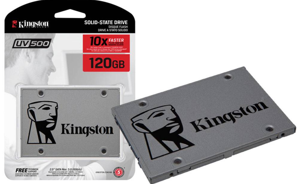 SSD накопитель Kingston UV500 2.5 120 GB (SUV500/120G)