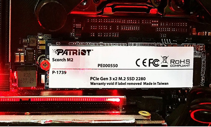 PATRIOT Scorch M.2 128 GB (PS128GPM280SSDR)