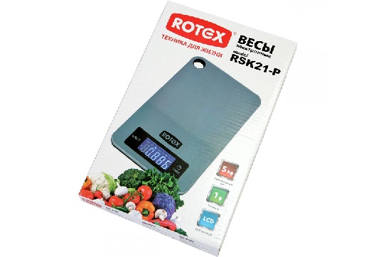 Весы кухонные электронные Rotex RSK21-P