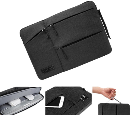 WIWU Pocket Sleeve MacBook 12 Black